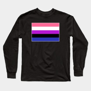 Genderfluid Flag Long Sleeve T-Shirt